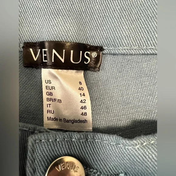 NWT - Venus Blue Color Slim Jeans Size 8 - 29” Waist 39” Hip - Denim Has… - Picture 4 of 7